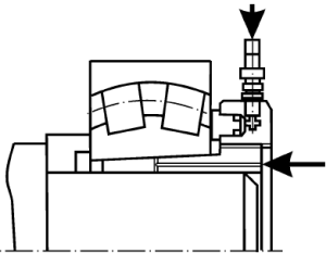Разборка подшипников со стяжной втулкой с применением гидравлической гайки и подводом масла на сопряжённые поверхности подшипника и втулки